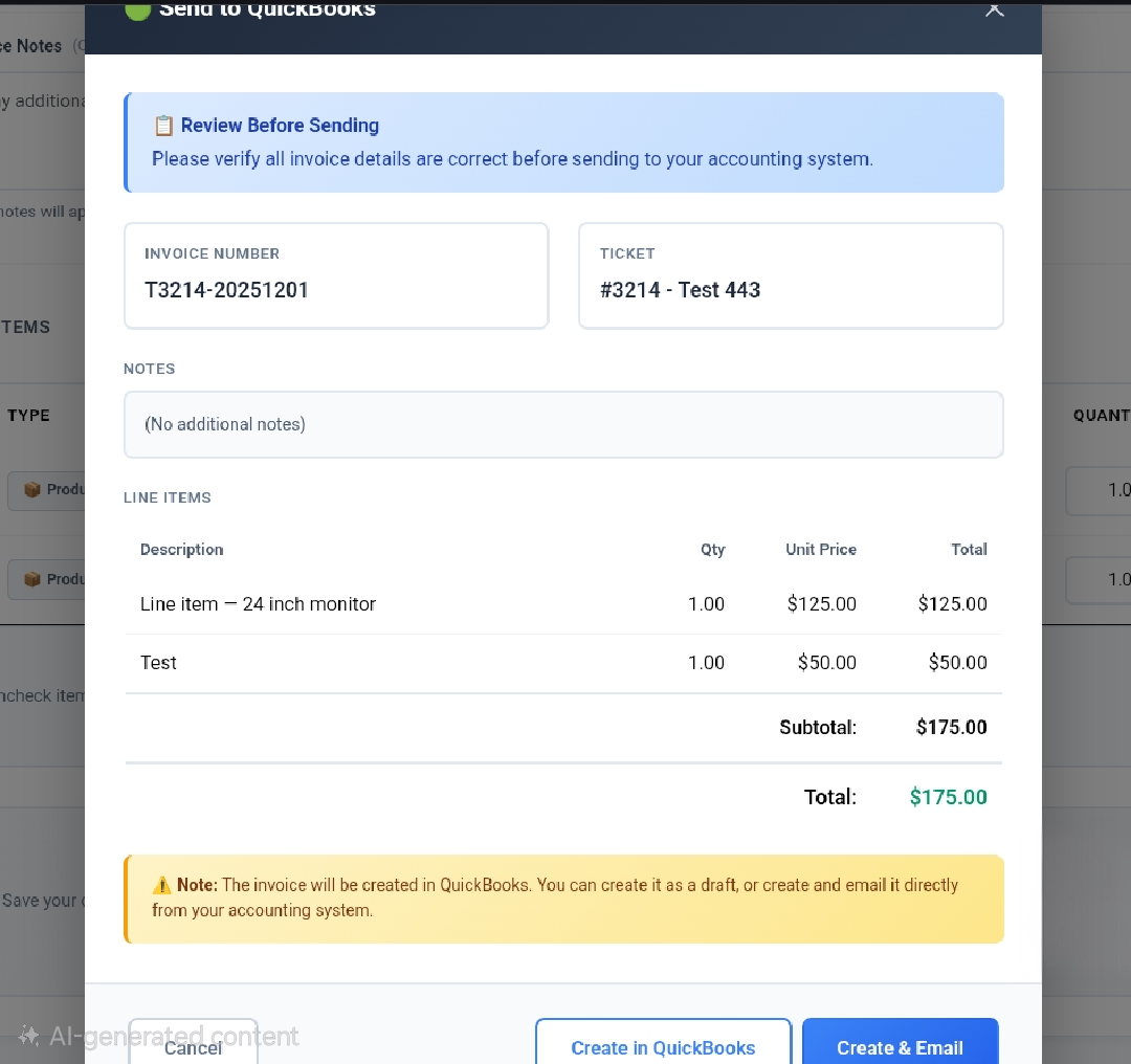 Asset management interface